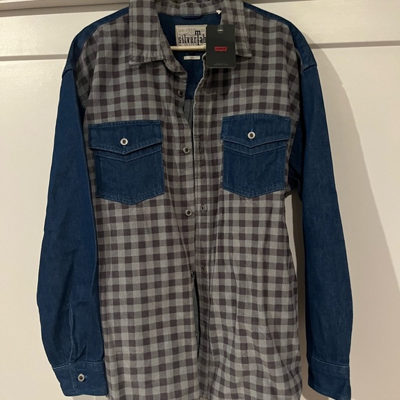Levis Denim and Corduroy Button Down NWT - Picture 3 of 7